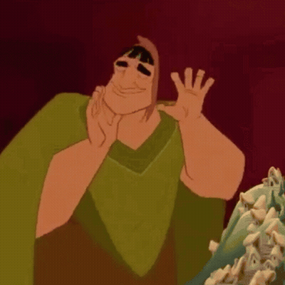 Emperor's New Groove Character Waving GIF