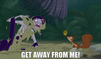 Emperor's New Groove Get Away From Me GIF