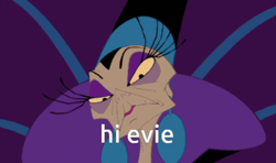 Emperor's New Groove Yzma Hi Evie GIF