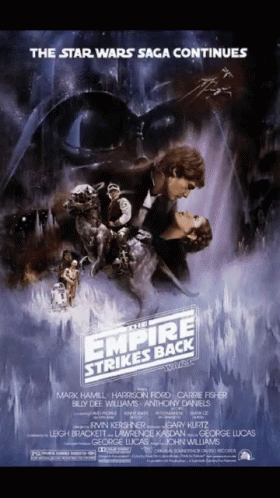 Empire Strikes Back Movie Poster