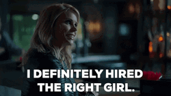 Employee Appreciation Day Definitely Hired Right Girl GIF