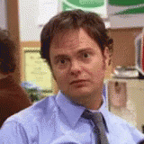 Employee Making Meh Face GIF