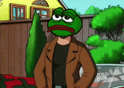 Empty Pockets Rare Pepe GIF