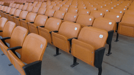 Empty Stadium Audience GIF