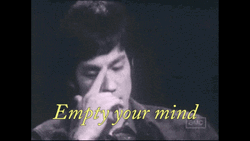Empty Your Mind Bruce Lee  GIF