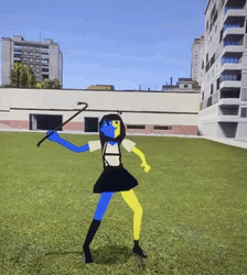 Ena Die And Disappear GIF