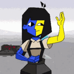 Ena Raising Hand GIF