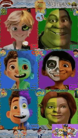 Encanto Coco Shrek Images GIF