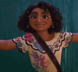 Encanto Mirabel Opening Door GIF