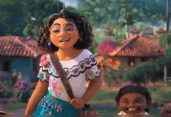 Encanto Mirabel Shrug GIF