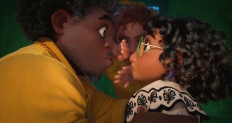 Encanto Pepa And Felix Singing To Mirabel GIF