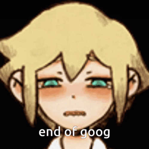 End Of Google Cartoon Face GIF