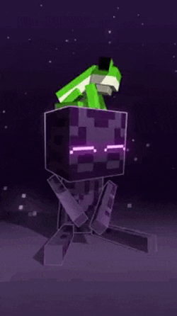 Enderman Baby Enderman GIF