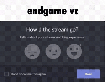 Endgame VC Screen Screenshot GIF