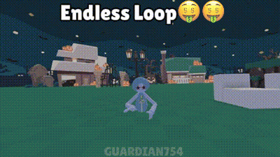 Endless Loop Video Game Scene GIF