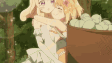 Endro Thank You Anime Cute Girl Hugs