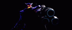 Enemy Using Nerf Gun To Buzz Lightyear GIF