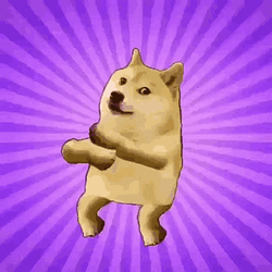Energetic Grooving Dog Meme GIF