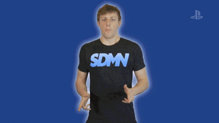 Energetic Man Bang Bang GIF