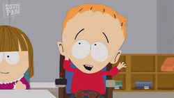 Energetic Timmy South Park GIF