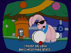 Energizer Bunny Christmas Spirit GIF