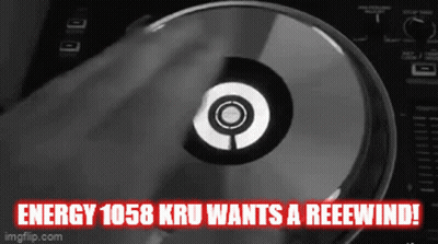Energy 1058 Kru Wants A Reewind Black And White Photo GIF