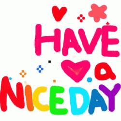 Enjoy Your Day Colorful Cute Doodle GIF