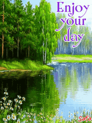 Enjoy Your Day Nature Lover Refreshing GIF