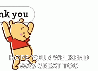 Enjoy Your Weekend Winnie The Pooh And Piglet GIF