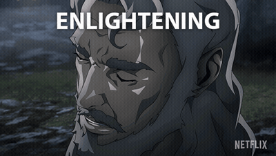 Enlightening Cartoon Man GIF