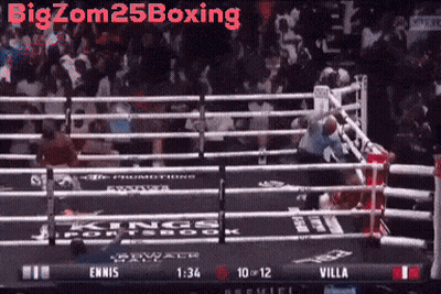 Ennis Vs Villa Boxing Match GIF