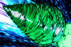 Enormous Green Anime Drill Machine GIF