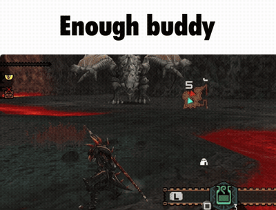 Enough Buddy Video Game Screen GIF