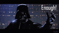Enough Luke I Am Your Father  GIF