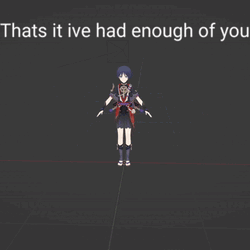 Enough Scaramouche Genshin Anime GIF