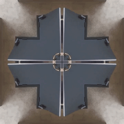 Entering And Exiting Door Kaleidoscope GIF