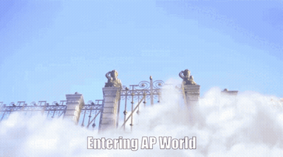 Entering AP World Gate GIF