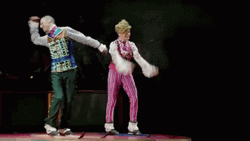 Entertaining Circus Tent Performances GIF