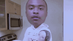 Entertaining Man Big Head GIF