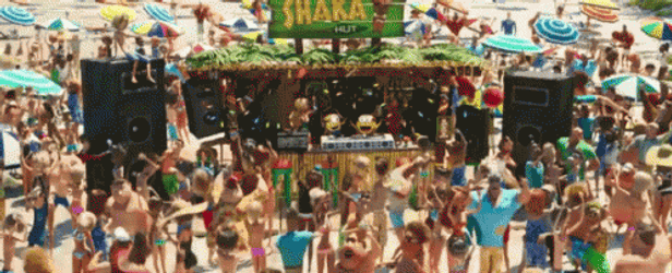 Epic Beach Birthday Bash GIF