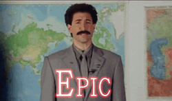 Epic Borat Movie Sacha Baron Chen GIF