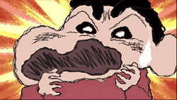 Epic Crayon Shin Chan Cartoon  GIF