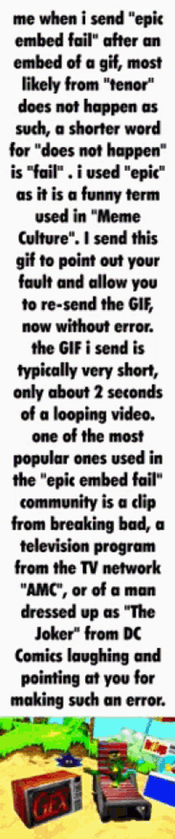 Epic Embed Fail Embed GIF