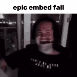 Epic Embed Fail GIF