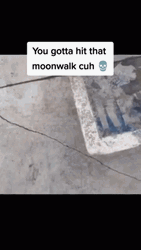 Epic Fail Footage Of Moonwalk GIF