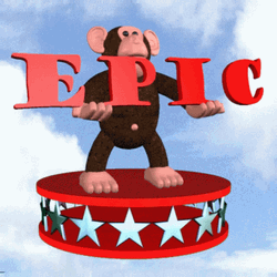 Epic Happy Monkey Carnival GIF