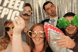 Epic Photoshoot Friends Wedding Party GIF