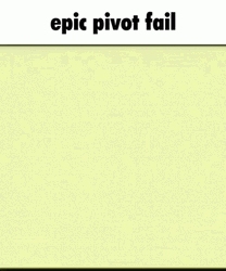 Epic Pivot Fail Dancing Robot GIF