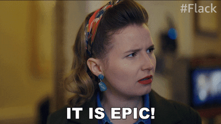Epic Rebecca Benson Flack Series GIF