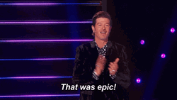 Epic The Masked Singer Robin Thicke GIF